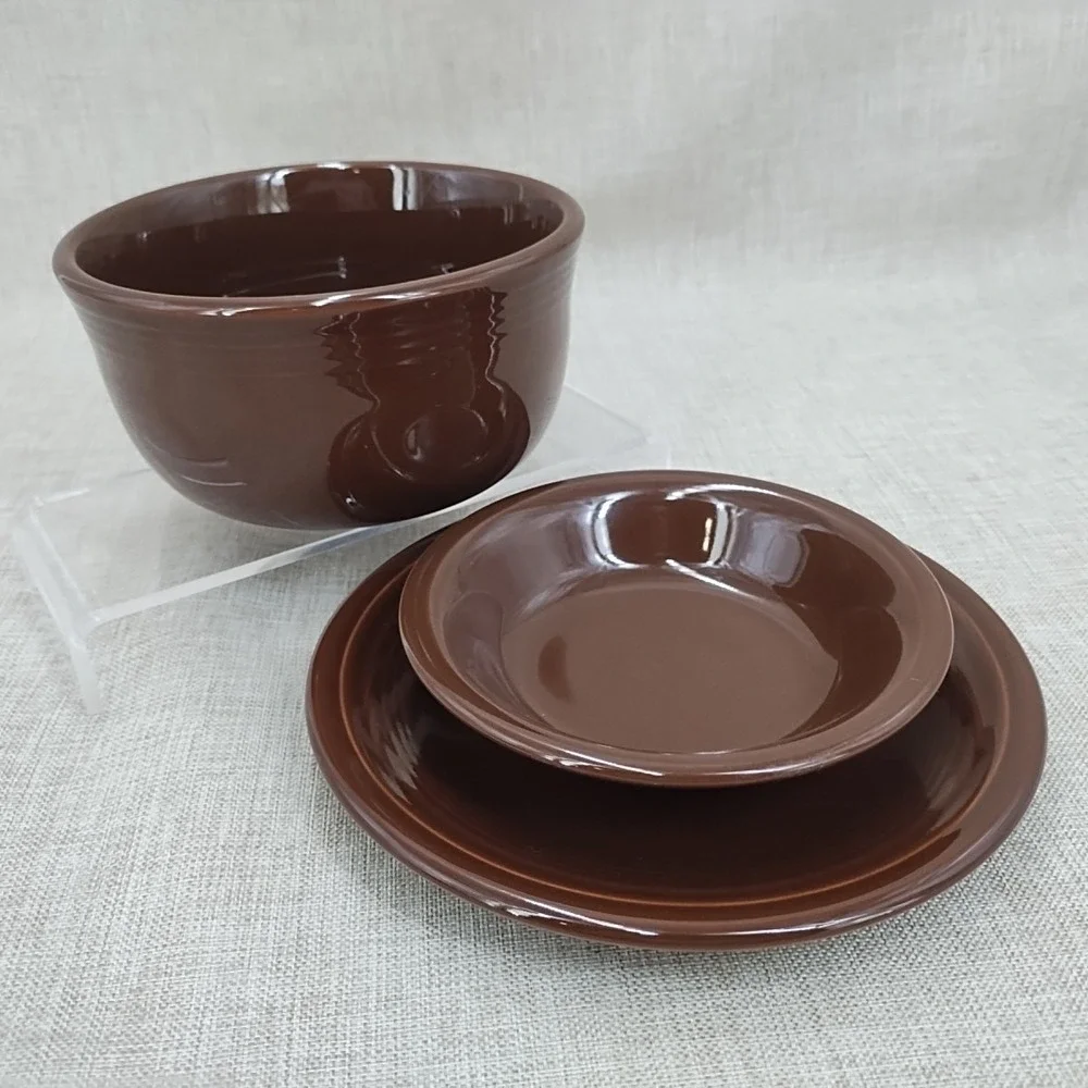 Fiesta Retired Chocolate Gusto, Fruit Bowl, 7